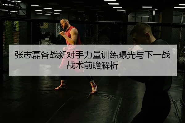 张志磊备战新对手力量训练曝光与下一战战术前瞻解析